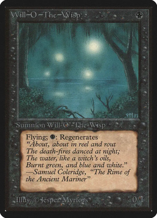 Will-o’-the-Wisp [Beta Edition] - MTG Single