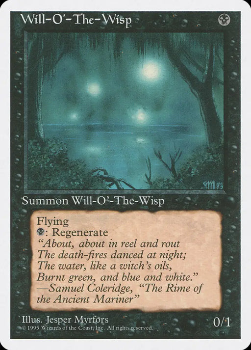 Will-o’-the-Wisp [Fourth Edition] - MTG Single