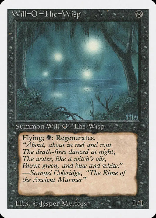 Will-o’-the-Wisp [Revised Edition] - MTG Single