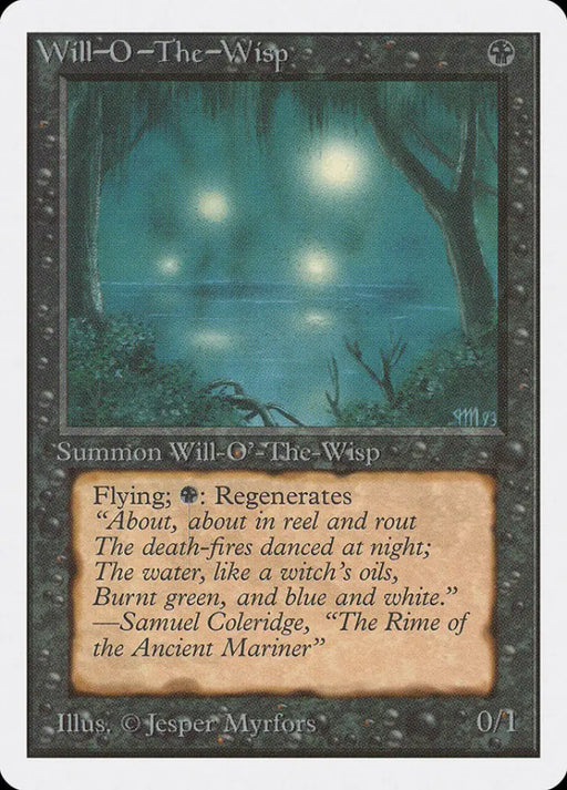 Will-o’-the-Wisp [Unlimited Edition] - MTG Single