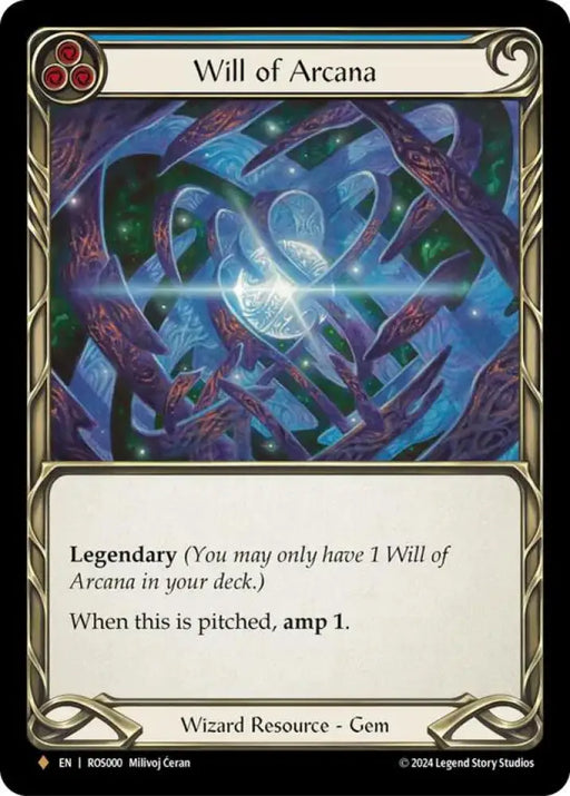 Will of Arcana [Rosetta] Cold Foil - Flesh And Blood Single
