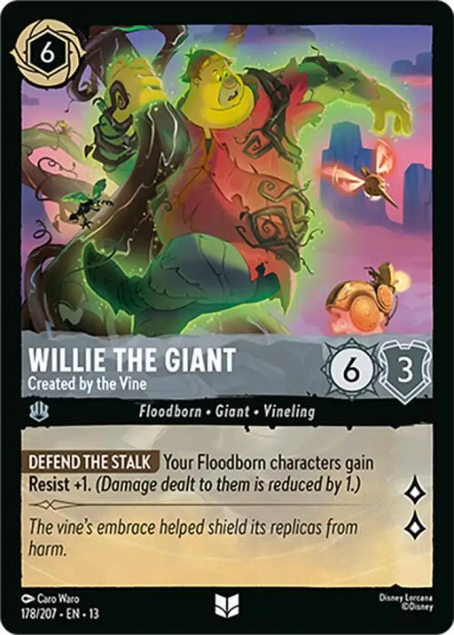 Willie the Giant - Created by the Vine (178/204) [Attack of the Vine!]