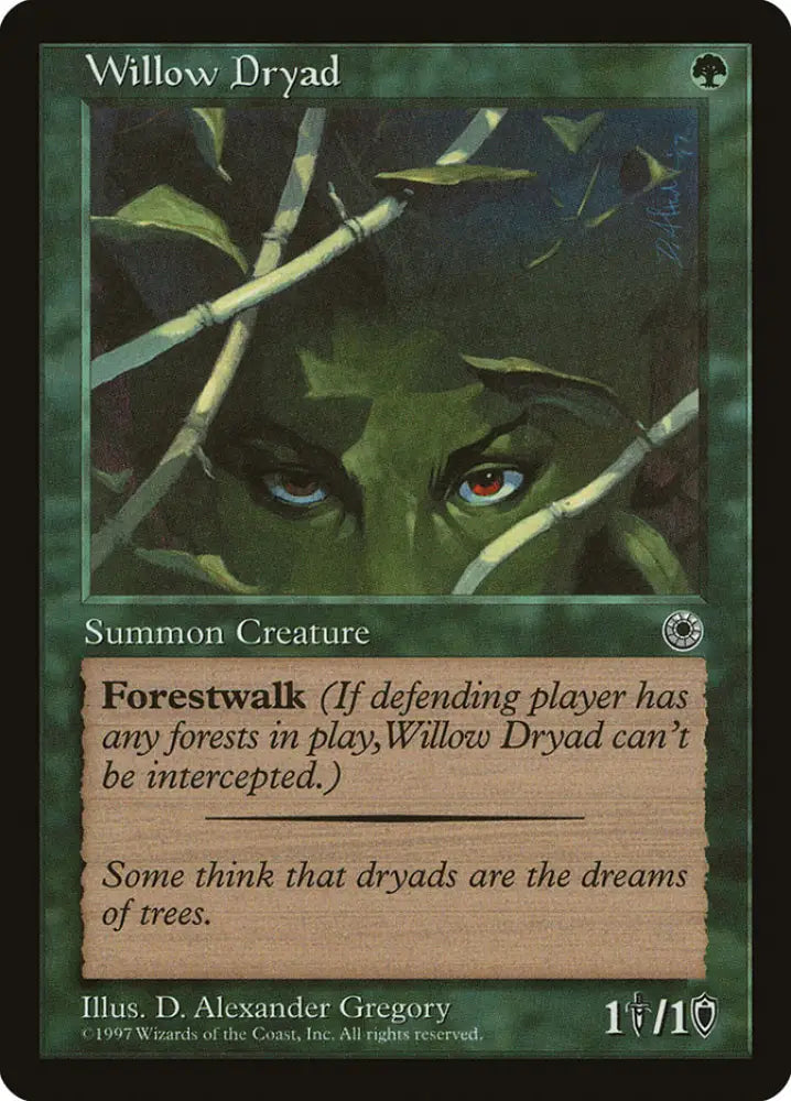 Willow Dryad [Portal] - MTG Single
