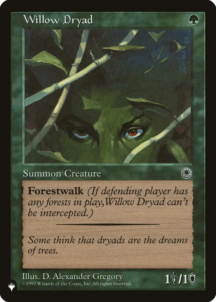 Willow Dryad [The List] - MTG Single