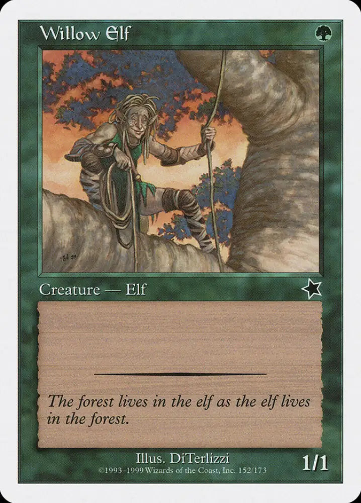 Willow Elf [Starter 1999] - MTG Single