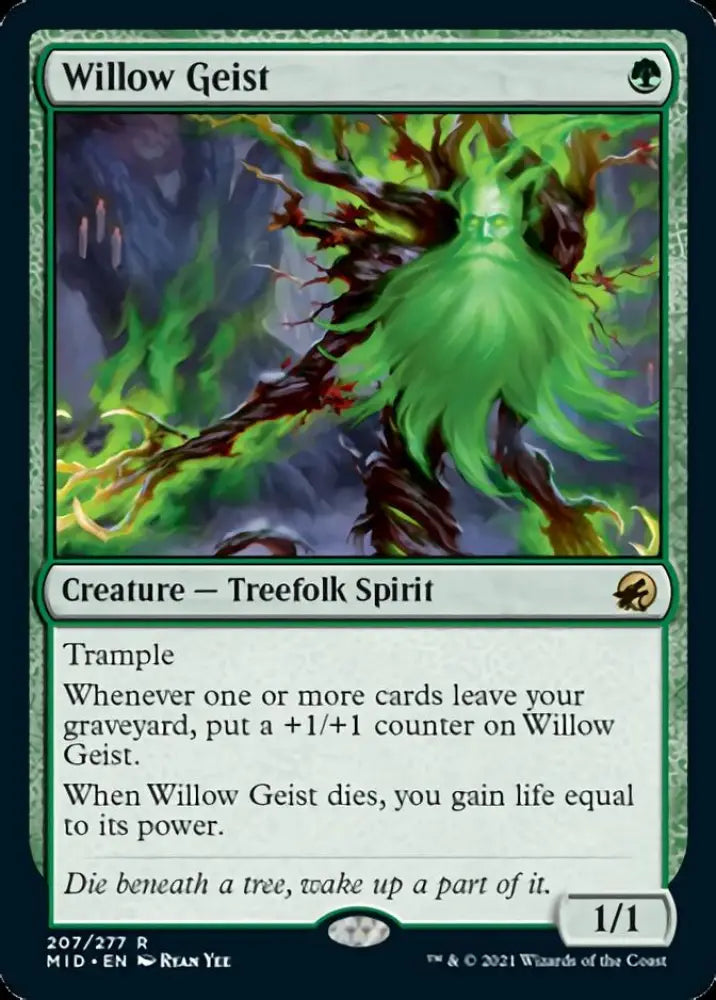 Willow Geist [Innistrad: Midnight Hunt] - MTG Single