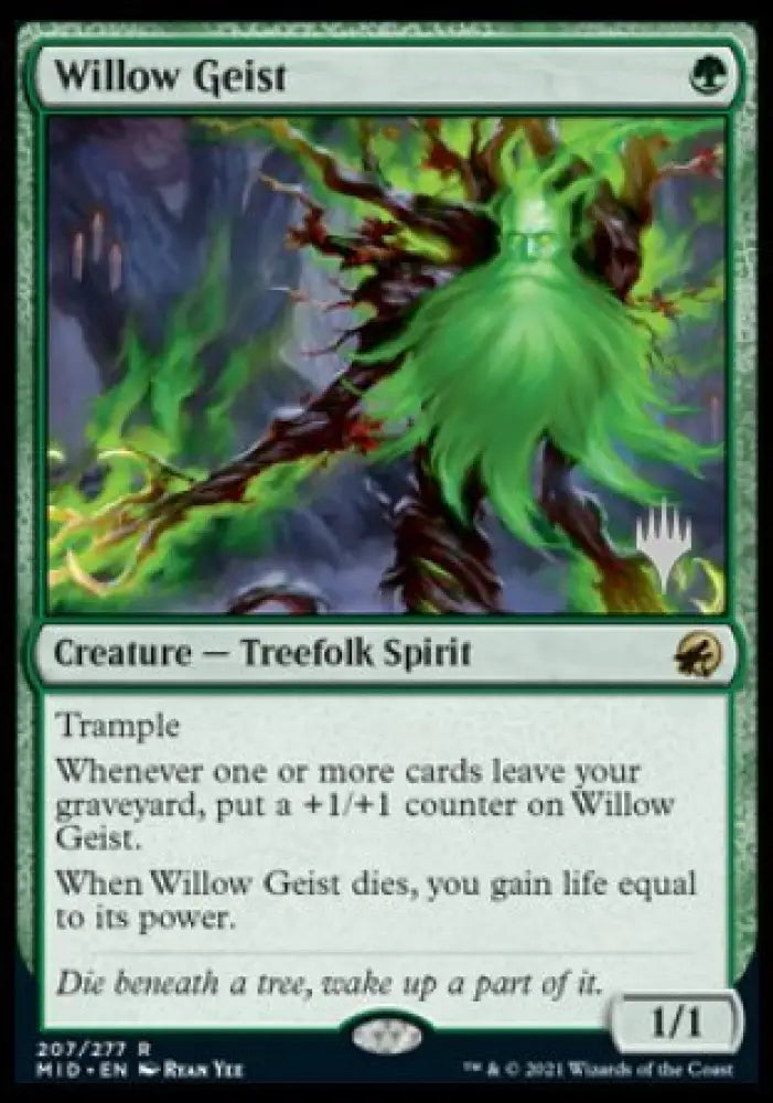 Willow Geist (Promo Pack) [Innistrad: Midnight Hunt Promos] - MTG Single