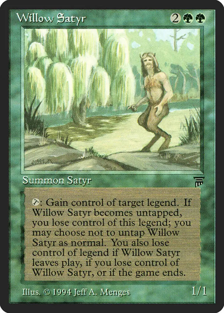 Willow Satyr [Legends] - MTG Single