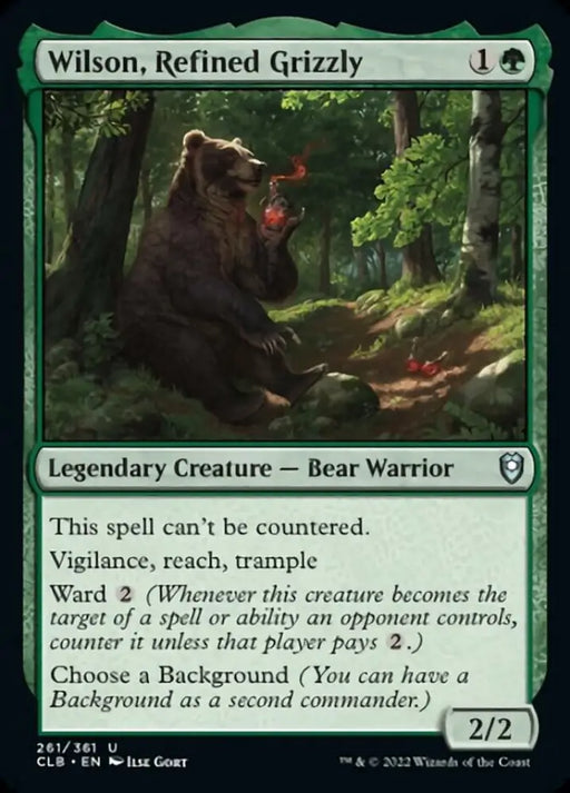 Wilson Refined Grizzly [Commander Legends: Battle for Baldur’s Gate] - MTG Single