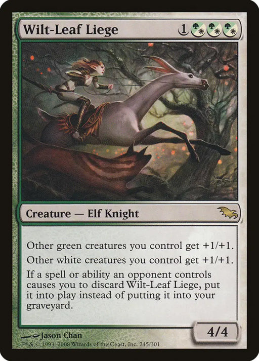 Wilt-Leaf Liege [Shadowmoor] - MTG Single