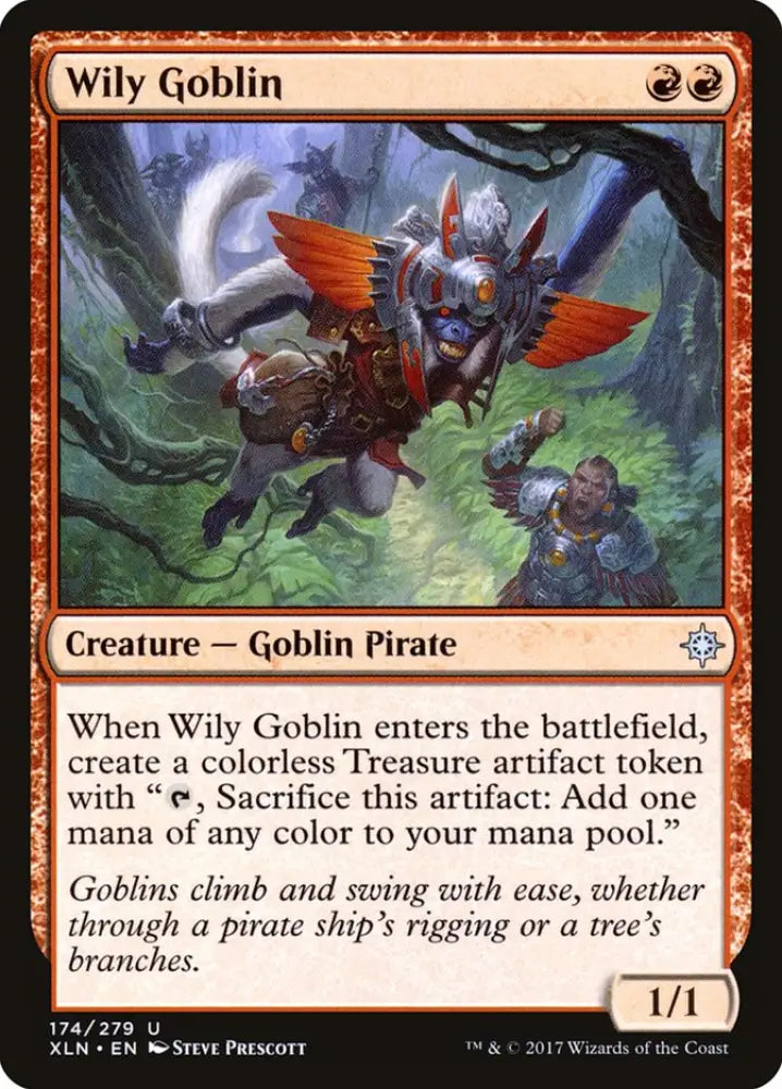 Wily Goblin [Ixalan] - MTG Single