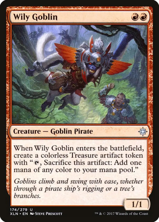 Wily Goblin [Ixalan] - MTG Single