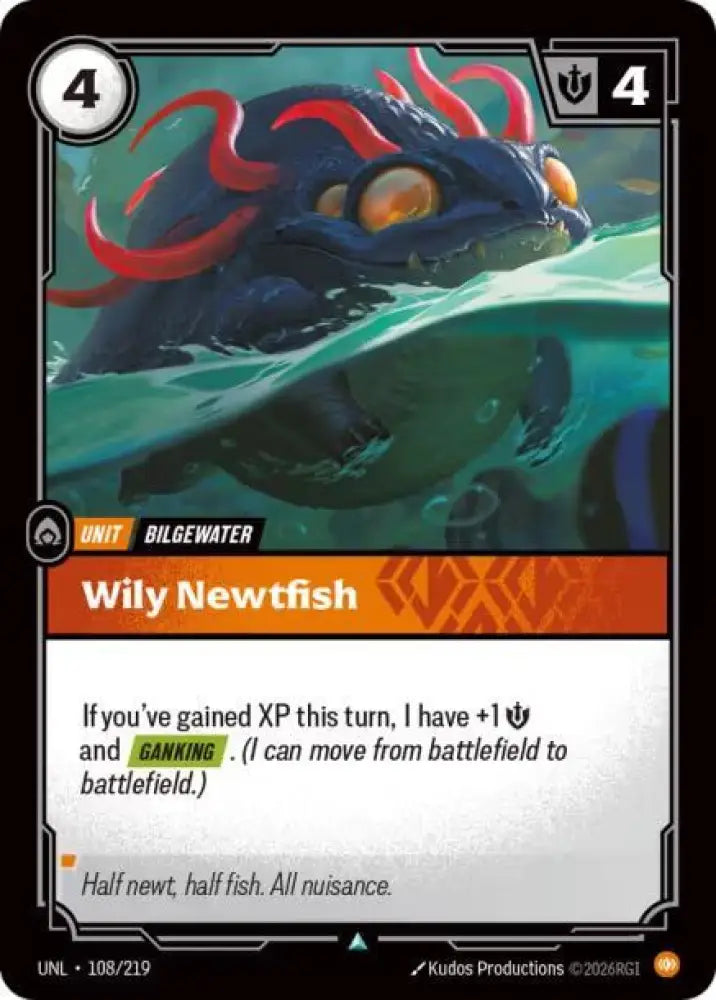 Wily Newtfish (108/219) [Unleashed]