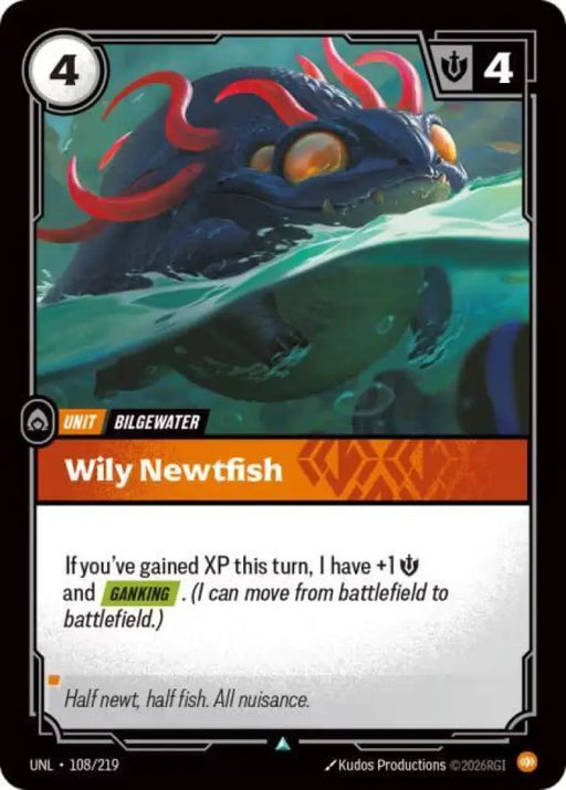 Wily Newtfish (108/219) [Unleashed]