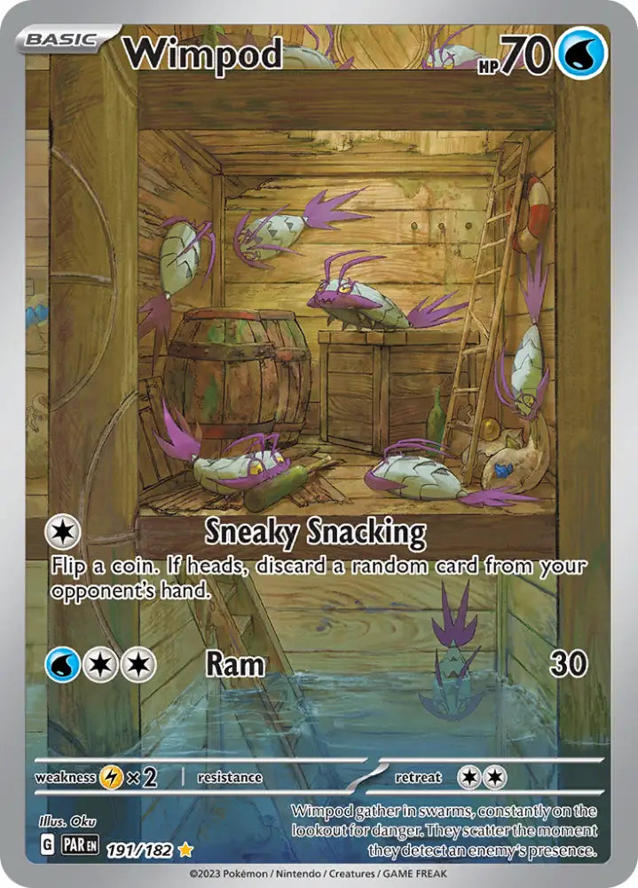 Wimpod (191/182) [Scarlet & Violet: Paradox Rift] - Pokemon Single