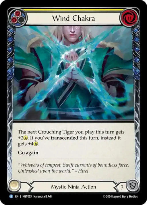 Wind Chakra (Yellow) [Part the Mistveil] Rainbow Foil - Flesh And Blood Single