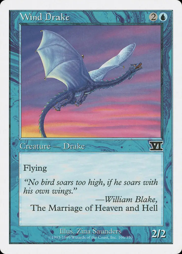 Wind Drake [Classic Sixth Edition] - MTG Single