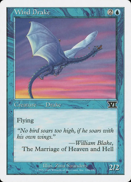 Wind Drake [Classic Sixth Edition] - MTG Single