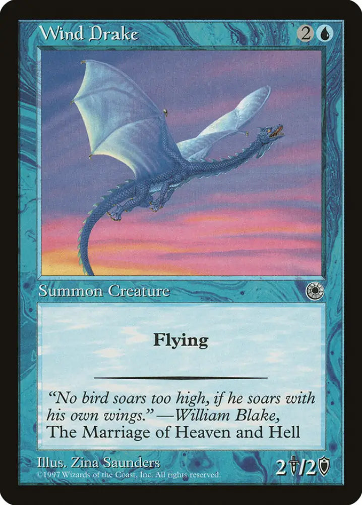 Wind Drake [Portal] - MTG Single