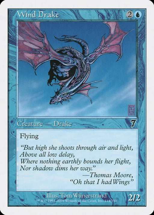 Wind Drake [Seventh Edition] - MTG Single