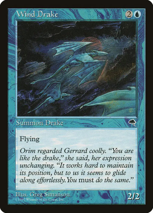 Wind Drake [Tempest] - MTG Single