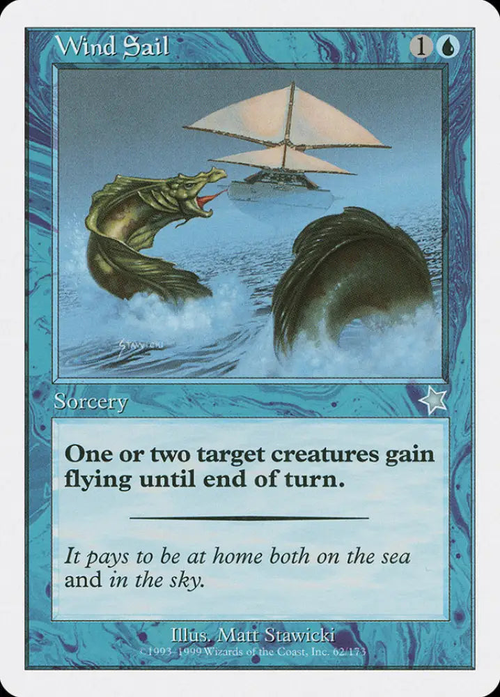 Wind Sail [Starter 1999] - MTG Single