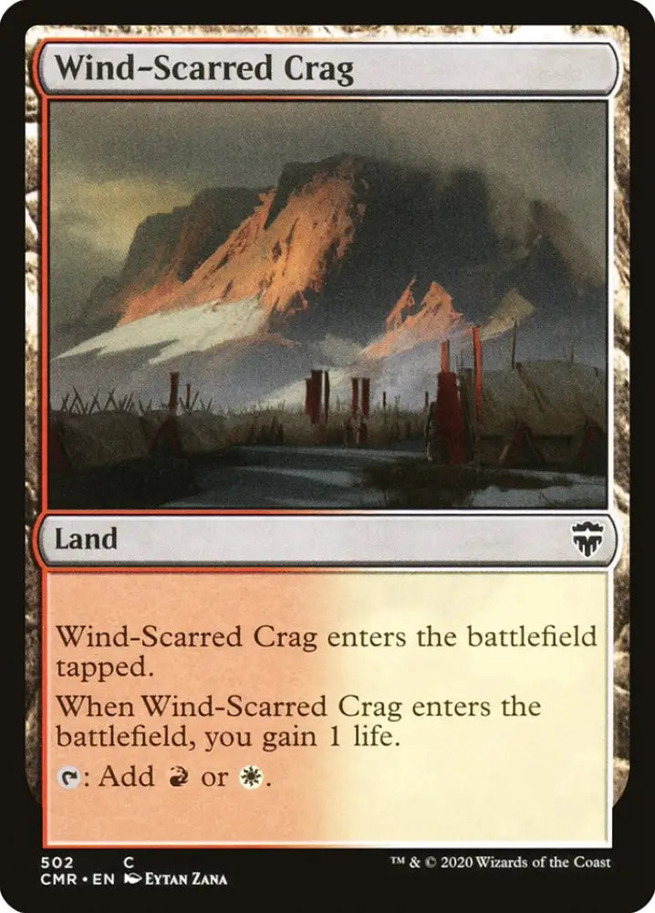 Wind-Scarred Crag [Commander Legends] - MTG Single