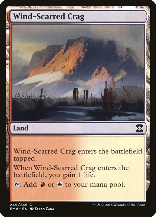 Wind-Scarred Crag [Eternal Masters] - MTG Single