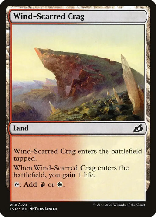 Wind-Scarred Crag [Ikoria: Lair of Behemoths] - MTG Single