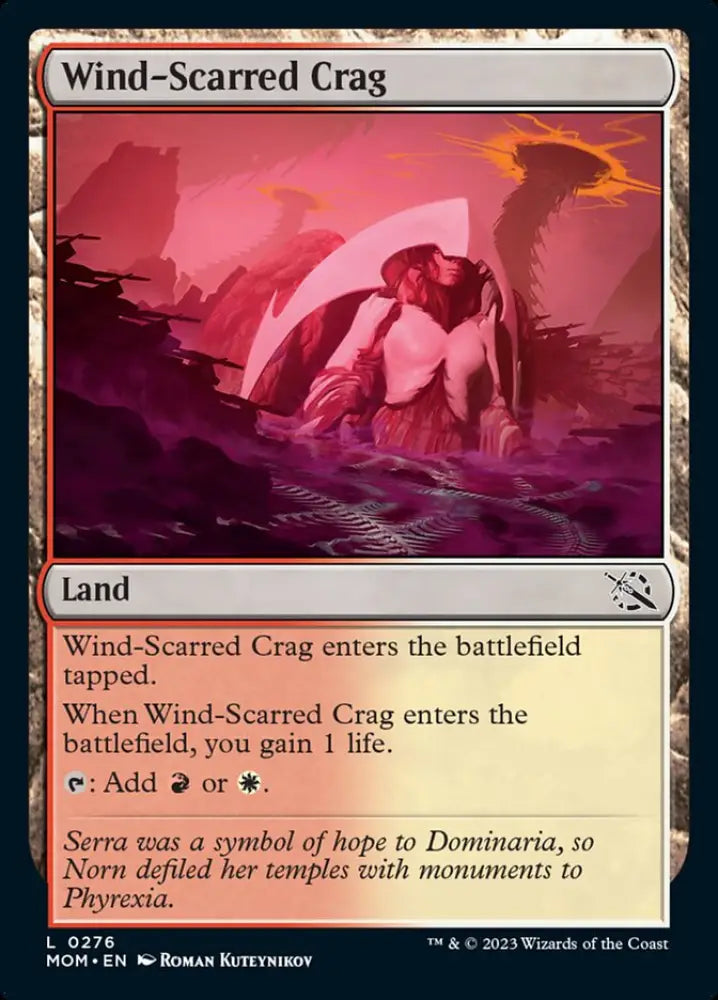 Wind-Scarred Crag [March of the Machine] - MTG Single