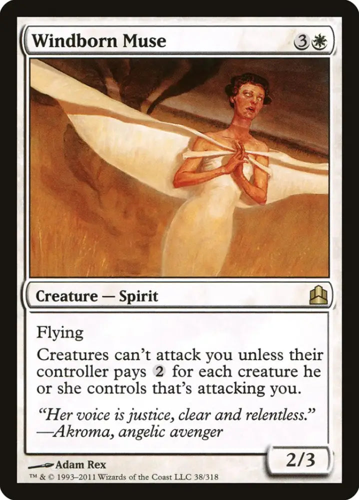 Windborn Muse [Commander 2011] - MTG Single