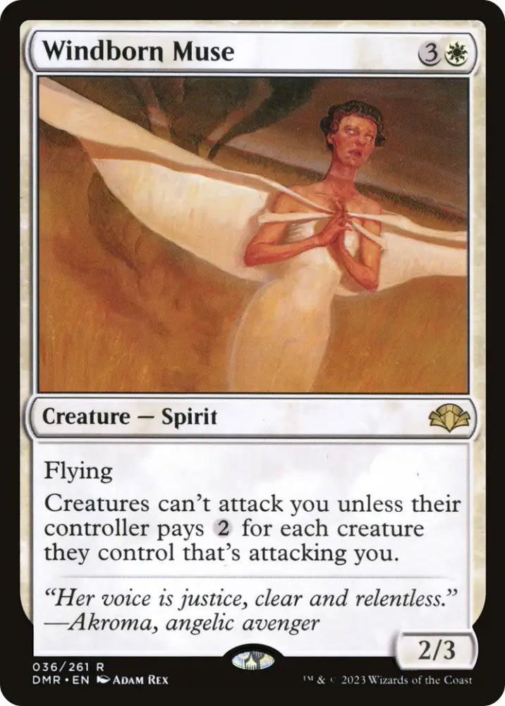 Windborn Muse [Dominaria Remastered] - MTG Single