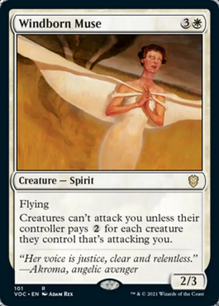 Windborn Muse [Innistrad: Crimson Vow Commander] - MTG Single
