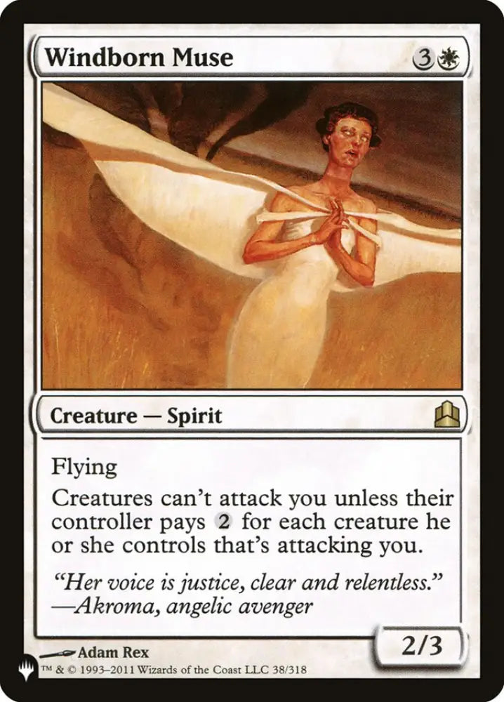 Windborn Muse [The List] - MTG Single