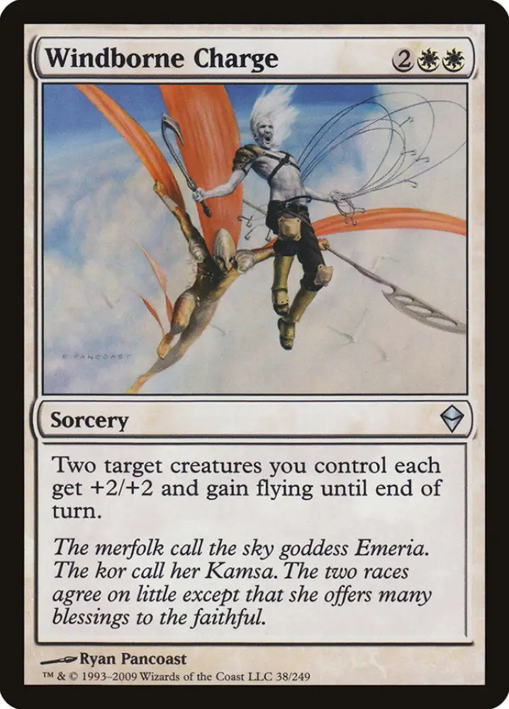 Windborne Charge [Zendikar] - MTG Single