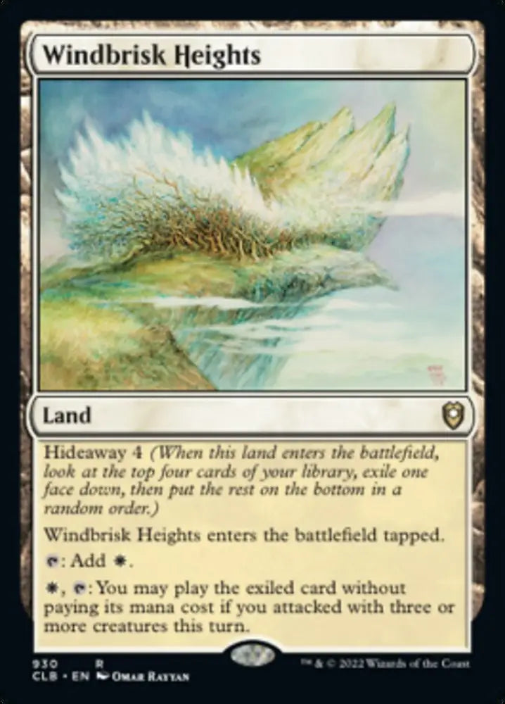 Windbrisk Heights [Commander Legends: Battle for Baldur’s Gate] - MTG Single