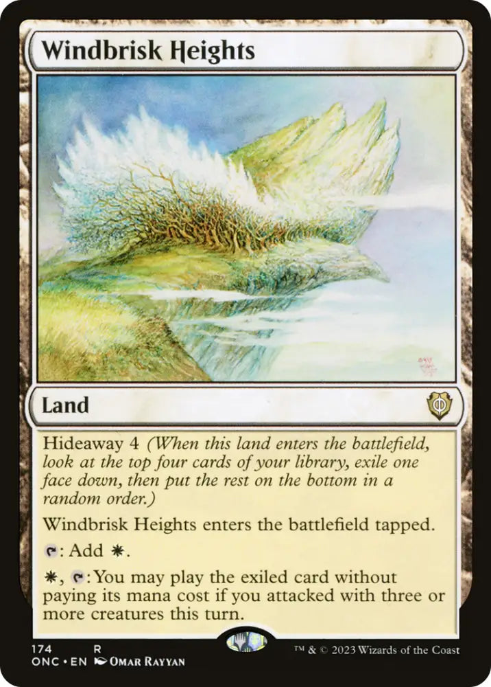 Windbrisk Heights [Phyrexia: All Will Be One Commander] - MTG Single