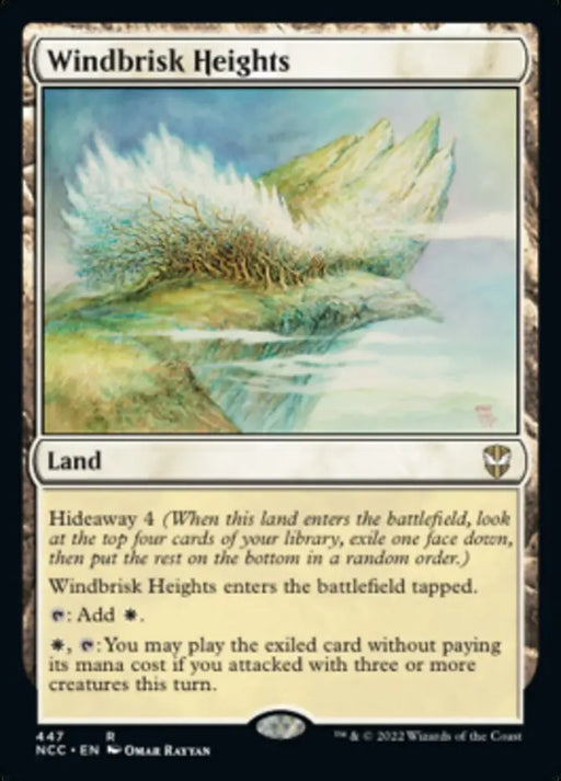 Windbrisk Heights [Streets of New Capenna Commander] - MTG Single