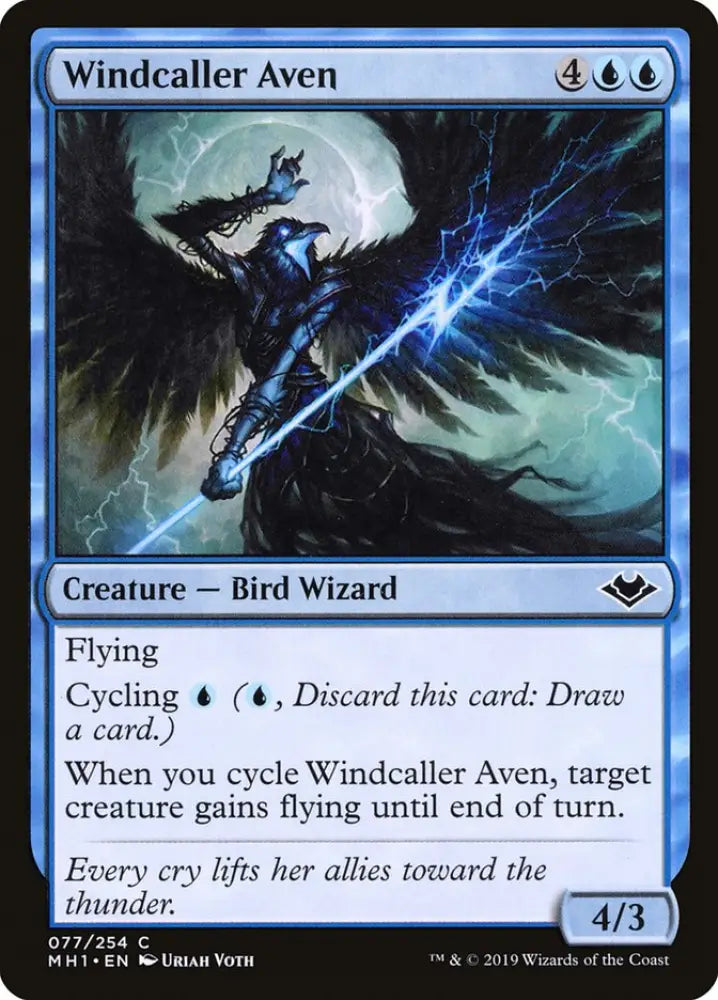 Windcaller Aven [Modern Horizons] - MTG Single