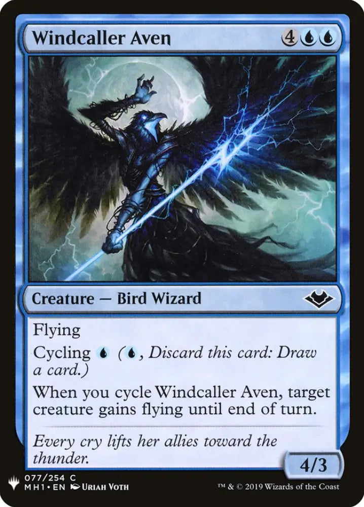 Windcaller Aven [Mystery Booster] - MTG Single