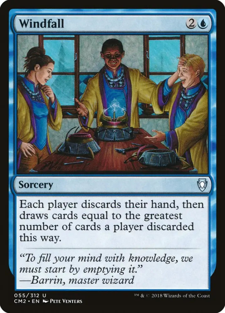 Windfall [Commander Anthology Volume II] - MTG Single