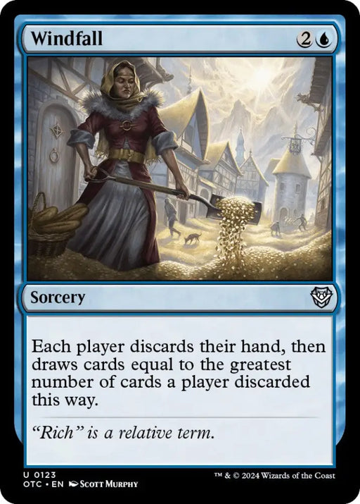 Windfall [Outlaws of Thunder Junction Commander] - MTG Single