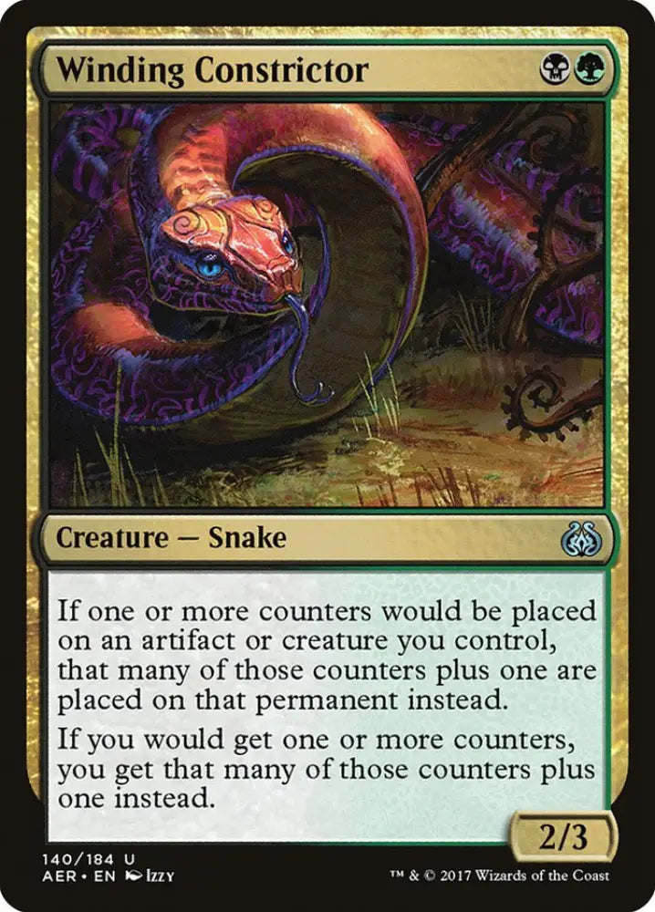 Winding Constrictor [Aether Revolt] - MTG Single