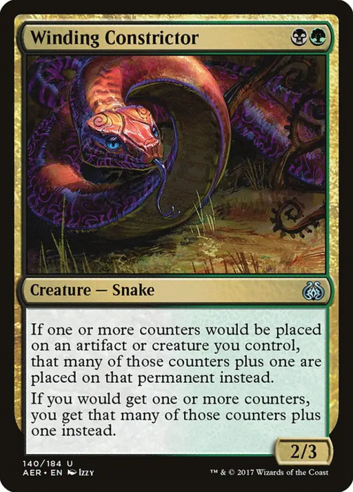 Winding Constrictor [Aether Revolt] - MTG Single