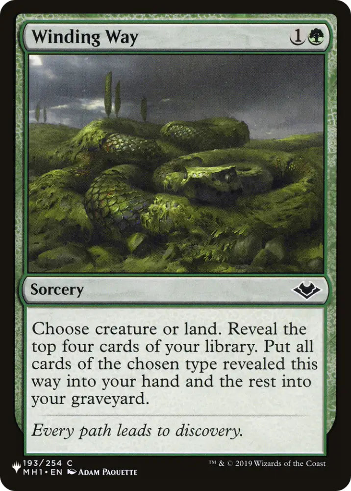 Winding Way [The List] - MTG Single