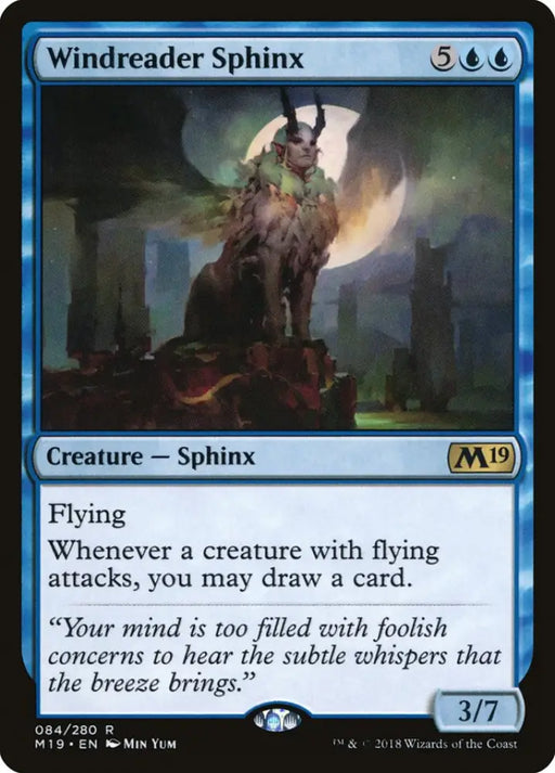 Windreader Sphinx [Core Set 2019] - MTG Single
