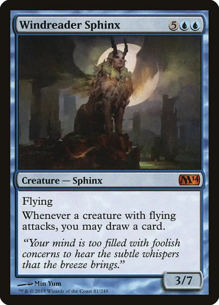 Windreader Sphinx [Magic 2014] - MTG Single