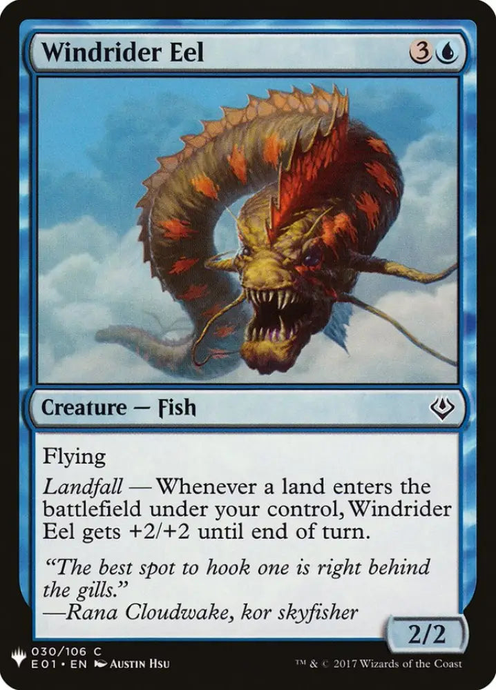 Windrider Eel [Mystery Booster] - MTG Single