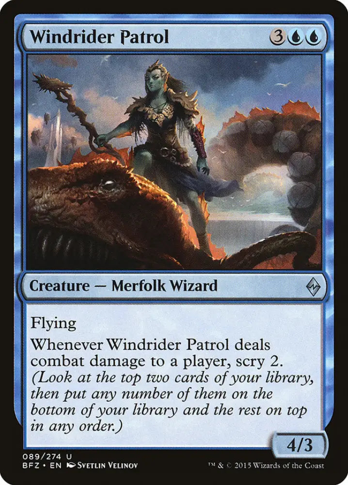 Windrider Patrol [Battle for Zendikar] - MTG Single
