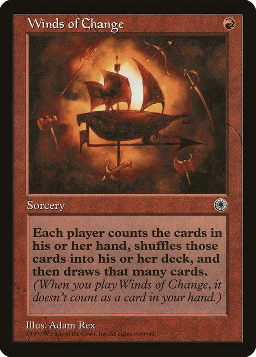 Winds of Change [Portal] - MTG Single